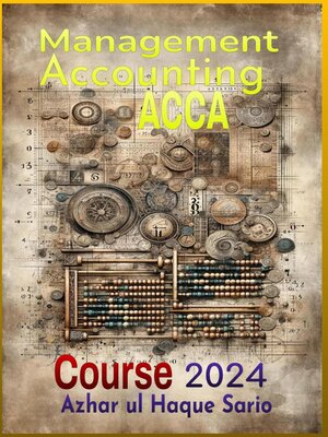 cover image of ACCA Management Accounting Course